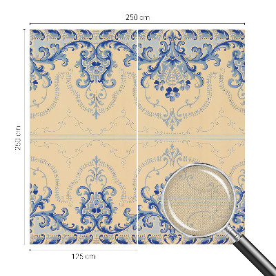 Fototapeta za otroško sobo Modri ​​okraski