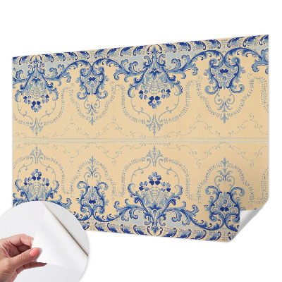 Fototapeta za otroško sobo Modri ​​okraski