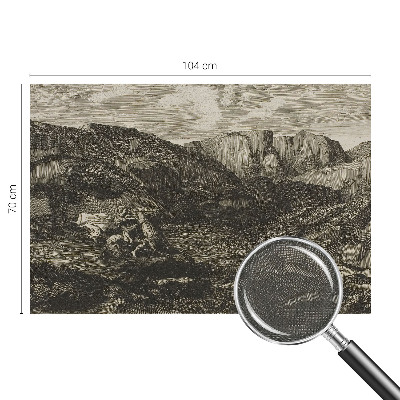 Otroška fototapeta Gorsko potovanje