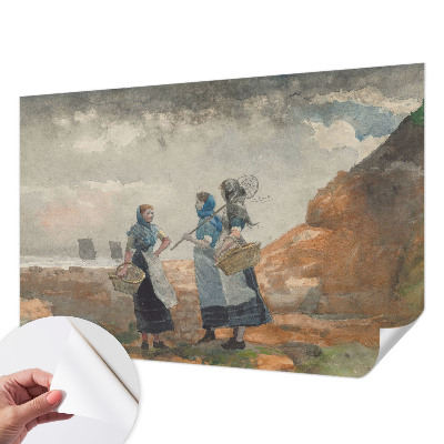 3D fototapeta z motivom mirne obale