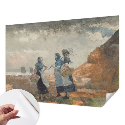 3D fototapeta z motivom mirne obale