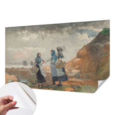 3D fototapeta z motivom mirne obale