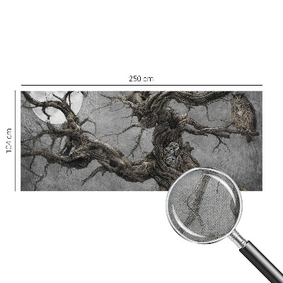 Samolepilna fototapeta z motivom skrivnostne sove