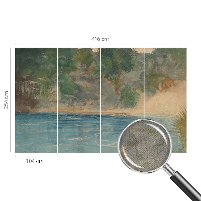 Otroška fototapeta Tropska obala