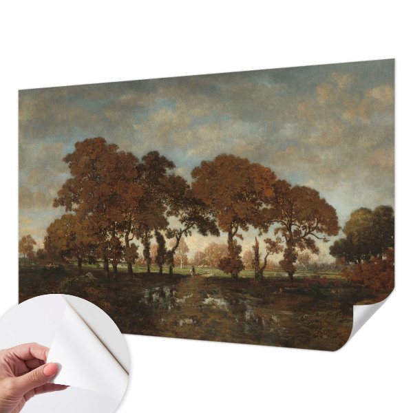 Samolepilna fototapeta za dnevno sobo Idilična pokrajina