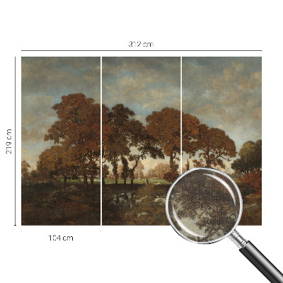 Samolepilna fototapeta za dnevno sobo Idilična pokrajina