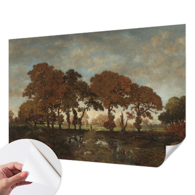 Samolepilna fototapeta za dnevno sobo Idilična pokrajina