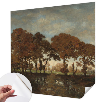 Samolepilna fototapeta za dnevno sobo Idilična pokrajina