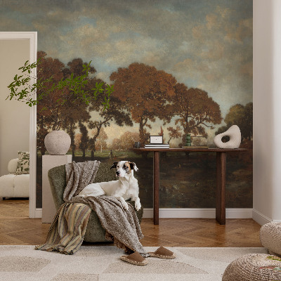 Samolepilna fototapeta za dnevno sobo Idilična pokrajina