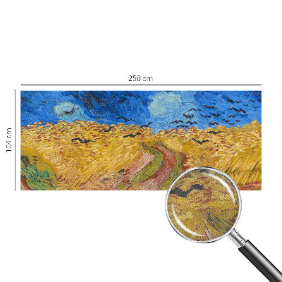 Samolepilna fototapeta za dnevno sobo Poljska pokrajina