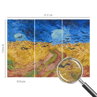 Samolepilna fototapeta za dnevno sobo Poljska pokrajina