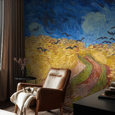 Samolepilna fototapeta za dnevno sobo Poljska pokrajina