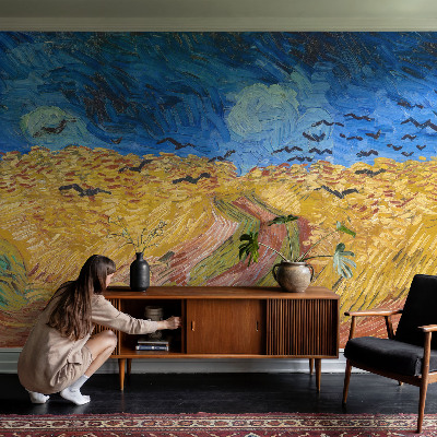 Samolepilna fototapeta za dnevno sobo Poljska pokrajina