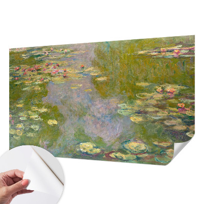 Fototapeta za otroško sobo z motivom lokvanjev