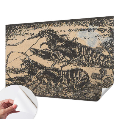 Otroška fototapeta z motivom vodnega raka