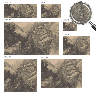 Samolepilna fototapeta Slikovite gore