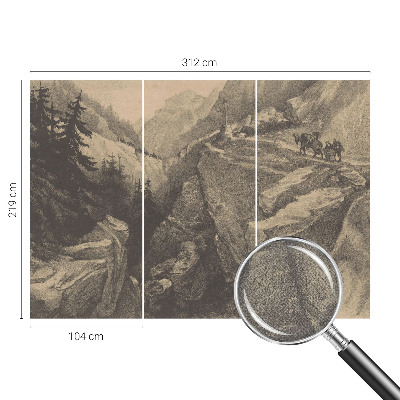 Samolepilna fototapeta Slikovite gore