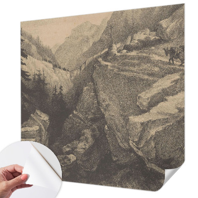 Samolepilna fototapeta Slikovite gore