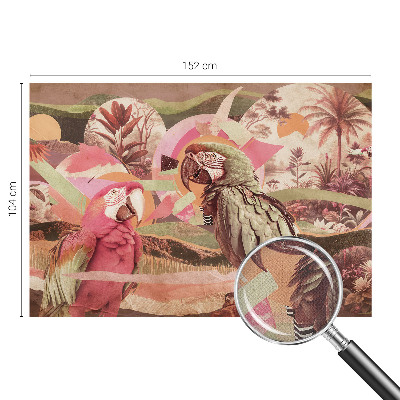 Fototapeta za otroško sobo Tropske ptice