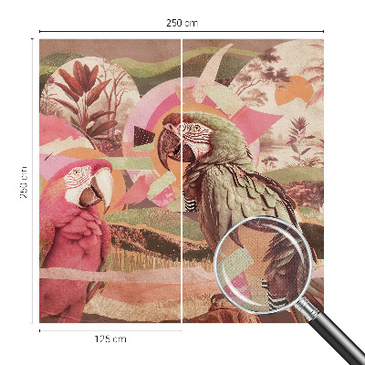 Fototapeta za otroško sobo Tropske ptice