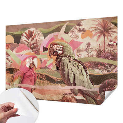 Fototapeta za otroško sobo Tropske ptice