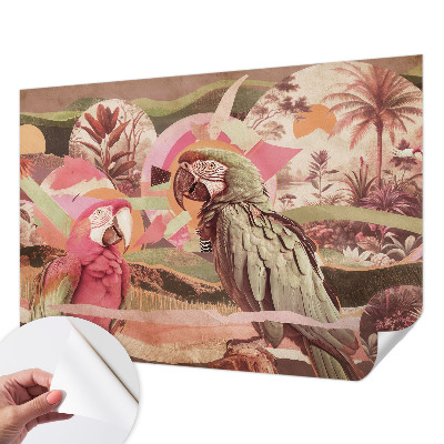 Fototapeta za otroško sobo Tropske ptice