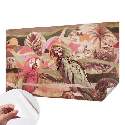 Fototapeta za otroško sobo Tropske ptice