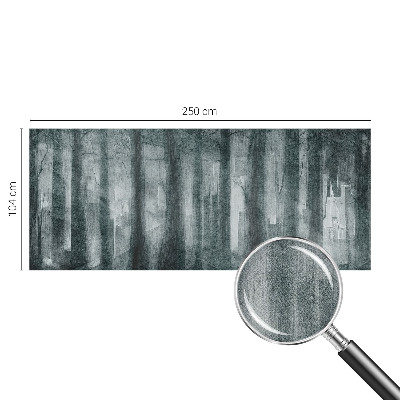 Samolepilna fototapeta za spalnico s s motivom skrivnostnega gozda