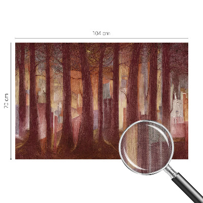 Samolepilna fototapeta Skrivnostna pokrajina