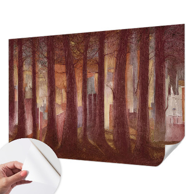 Samolepilna fototapeta Skrivnostna pokrajina