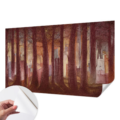 Samolepilna fototapeta Skrivnostna pokrajina