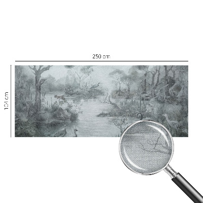 Otroška fototapeta z motivom naravne pokrajine
