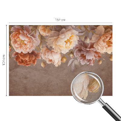 Samolepilna fototapeta za dnevno sobo Cvetlična eleganca