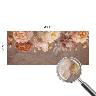 Samolepilna fototapeta za dnevno sobo Cvetlična eleganca