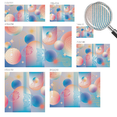 Samolepilna fototapeta Barvita abstrakcija