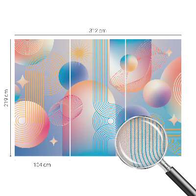 Samolepilna fototapeta Barvita abstrakcija