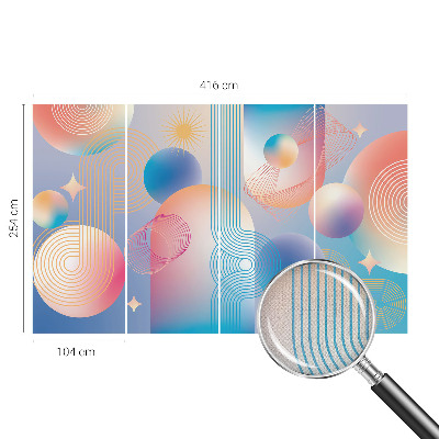 Samolepilna fototapeta Barvita abstrakcija