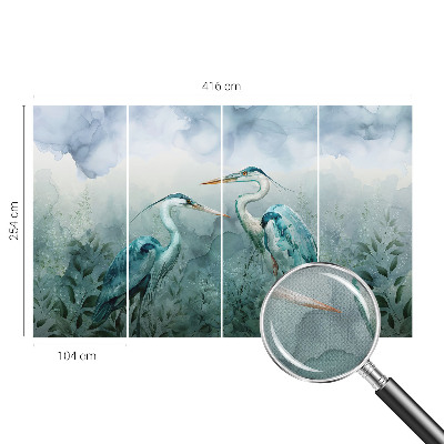 Samolepilna fototapeta za dnevno sobo Ptice narave