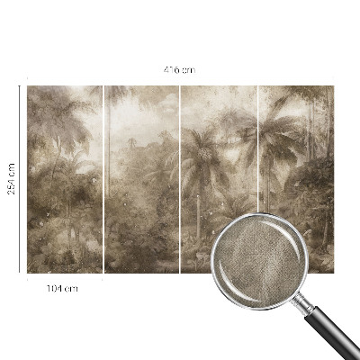 Samolepilna fototapeta za spalnico Eksotična pokrajina