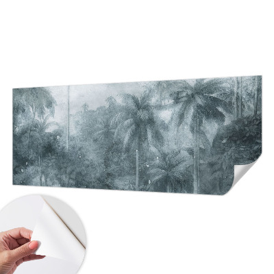 3D fototapeta s tropsko vegetacijo