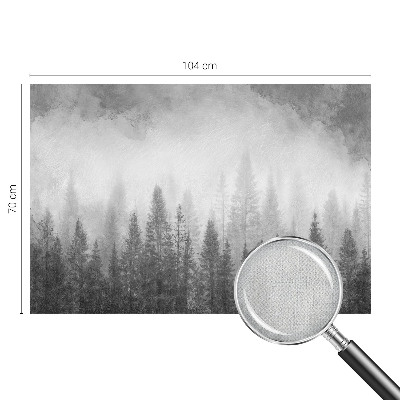 Samolepilna fototapeta z motivom gozdene meglice