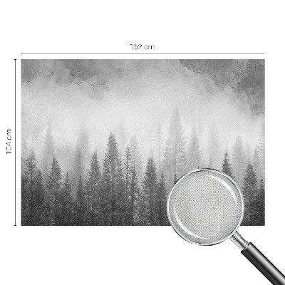Samolepilna fototapeta z motivom gozdene meglice