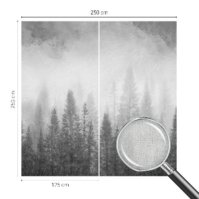 Samolepilna fototapeta z motivom gozdene meglice
