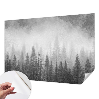 Samolepilna fototapeta z motivom gozdene meglice
