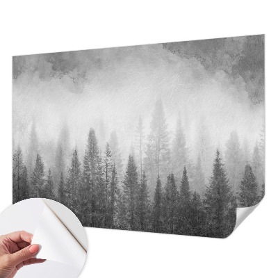 Samolepilna fototapeta z motivom gozdene meglice