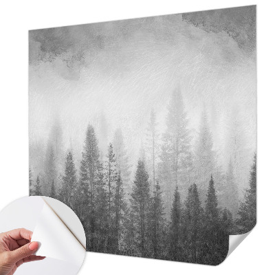 Samolepilna fototapeta z motivom gozdene meglice