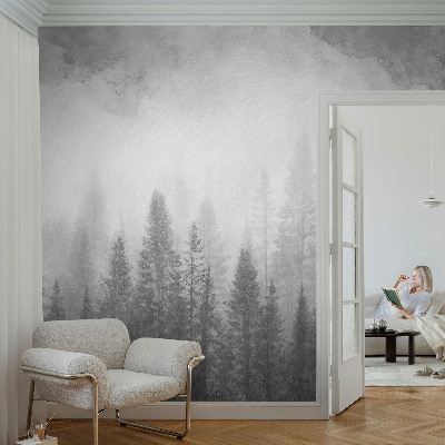 Samolepilna fototapeta z motivom gozdene meglice