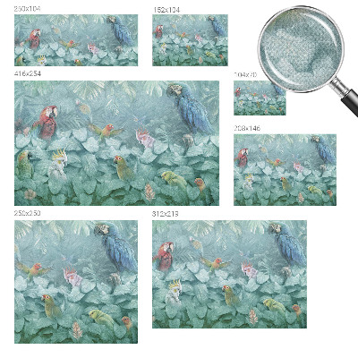 Otroška fototapeta Eksotične ptice