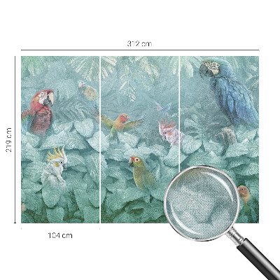 Otroška fototapeta Eksotične ptice