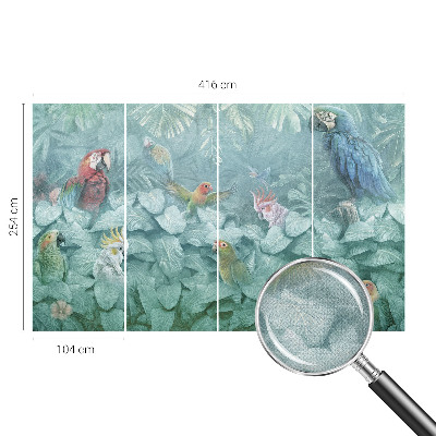 Otroška fototapeta Eksotične ptice